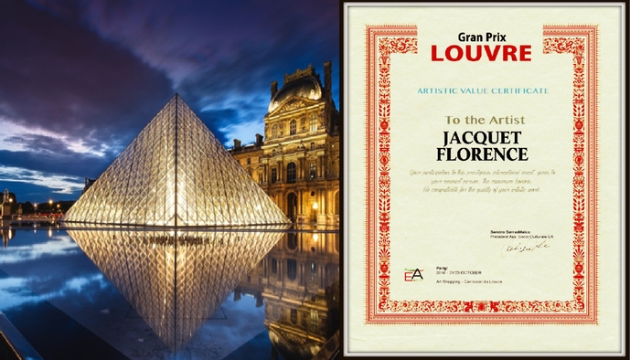 Artsflorence Florence Jacquet Grand prix du Louvre Paris
